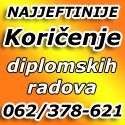 Koričenje diplomskih radova...
