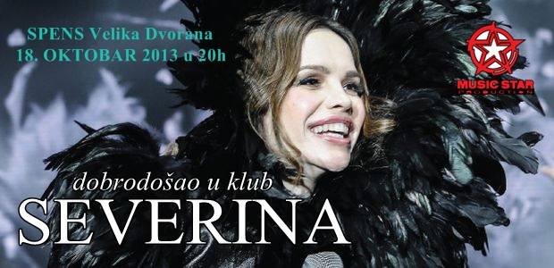 Severina - SPC SPENS, Novi Sad, Tiket Klub