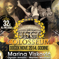 Doček nove 2014 - Ušće Colosseum, Tiket Klub