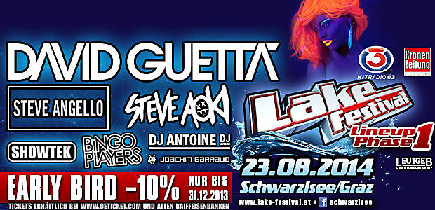 Lake Festival - Schwarzl Freizeitzentrum -Graz, Austrija, Tiket Klub