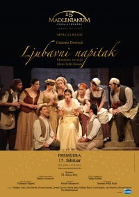 LJUBAVNI NAPITAK - MADLENIANUM, Tiket Klub LJUBAVNI NAPITAK - MADLENIANUM, Tiket Klub