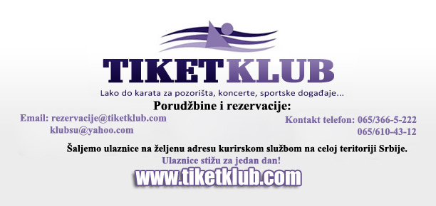 POSLE IGRE - Dom omladine Beograda, Tiket Klub