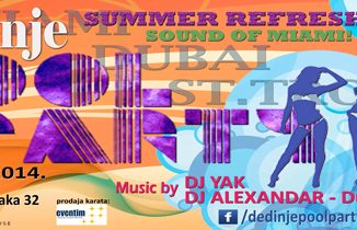 Dedinje Pool Party - Hotel BBH, Tiket Klub