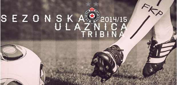 FK PARTIZAN - Sezonske 20142015, Tiket Klub FK PARTIZAN - Sezonske 2014\2015, Tiket Klub