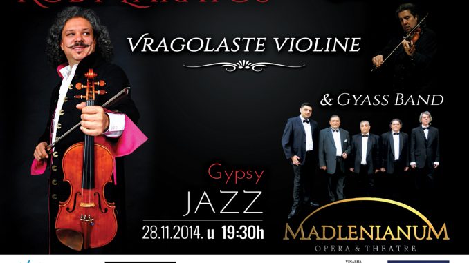 ROBY LAKATOS - Laszlo Boni & Gyass Band - Madlenianum, Tiket Klub