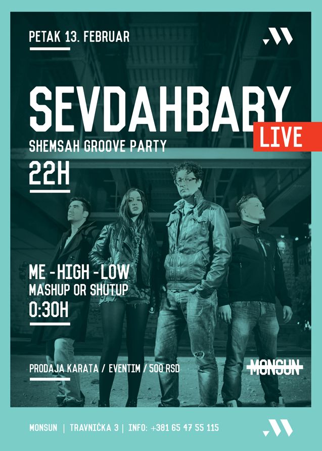SevdahBABY - Klub MONSUN, Tiket Klub
