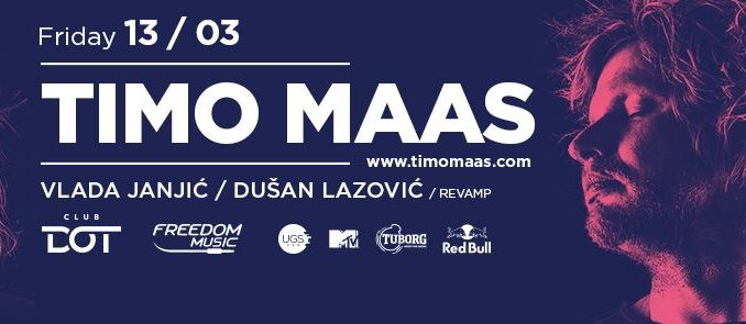 TIMO MAAS - Klub DOT, Tiket Klub TIMO MAAS - Klub DOT, Tiket Klub