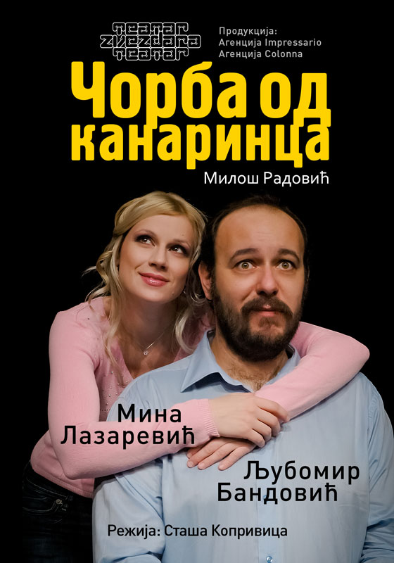 ČORBA OD KANARINCA - Pozorište Mladih - Novi Sad, Tiket Klub