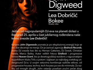 JOHN DIGWEED - Luka Beograd, Tiket Klub