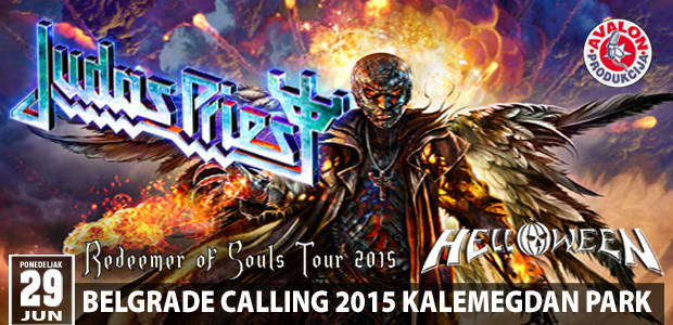 JUDAS PRIEST headlineri Belgrade Calling-a 2015! - Kalemegdan. Tiket Klub