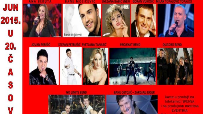 VELIKI HUMANITARNI KONCERT - SPC SPENS, Tiket Klub