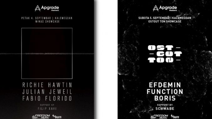 APGRADE WEEKEND - RICHIE HAWTIN - Kalemegdan, Tiket Klub