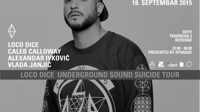 LOCO DICE - Magacin Depo, Tiket Klub LOCO DICE - Magacin Depo, Tiket Klub
