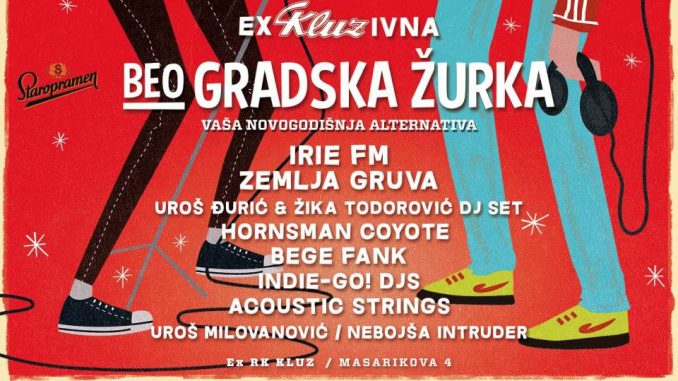 beoGRADSKA ŽURKA - potkrovlje bivše RK Kluz, Tiket Klub