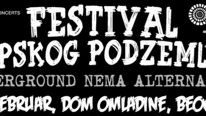 FESTIVAL SRPSKOG PODZEMLJA - II - Dom omladine Beograda, Tiket Klub