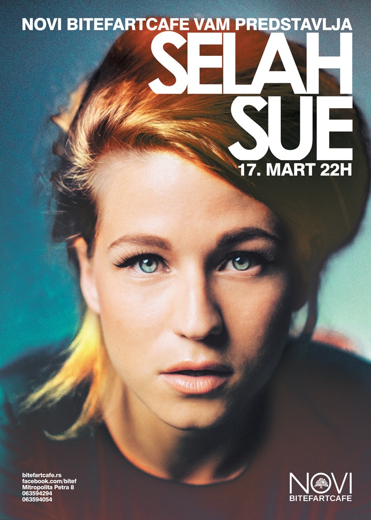 SELAH SUE - Novi Bitefartcafe, Tiket Klub