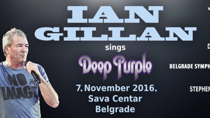 Ian Gillan and orchestra - Sava Centar